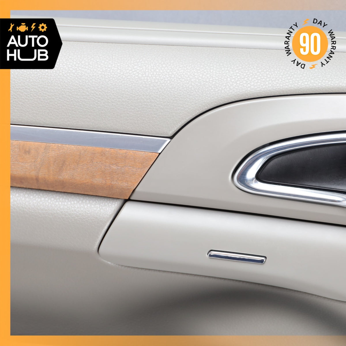 11-18 Porsche Cayenne 958 S Rear Left Side Interior Door Panel Gray OEM - photo 3