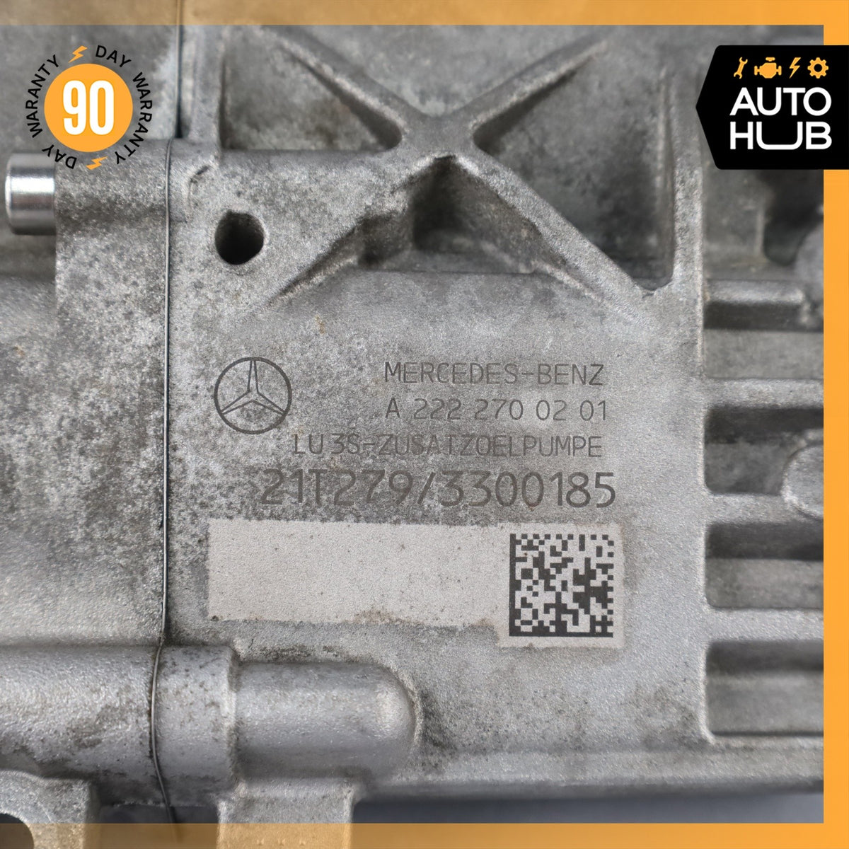 14-18 Mercedes W217 S550 C300 S600 C350 Transmission Auxiliary AUX Oil Pump OEM - photo 9