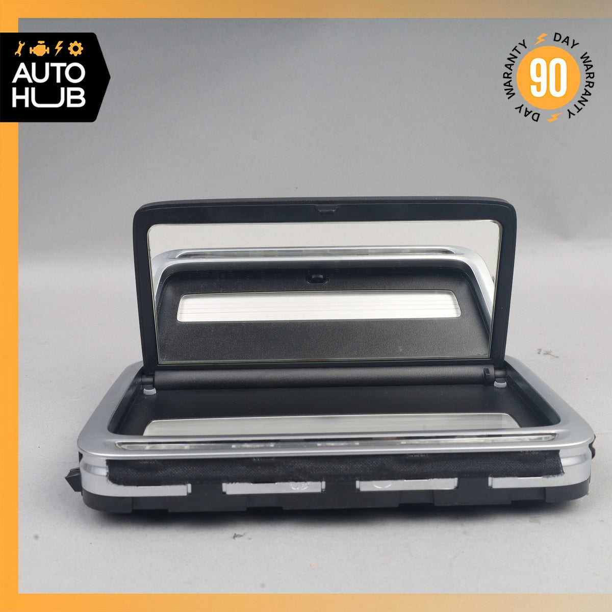 2014 Mercedes W222 S550 Rear Overhead Vanity Mirror Black 2228100717 OEM - photo 7