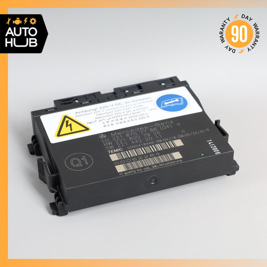 07-10 Mercedes W221 S600 CL550 Front Left or Right Seat Contour Control Module - photo 1