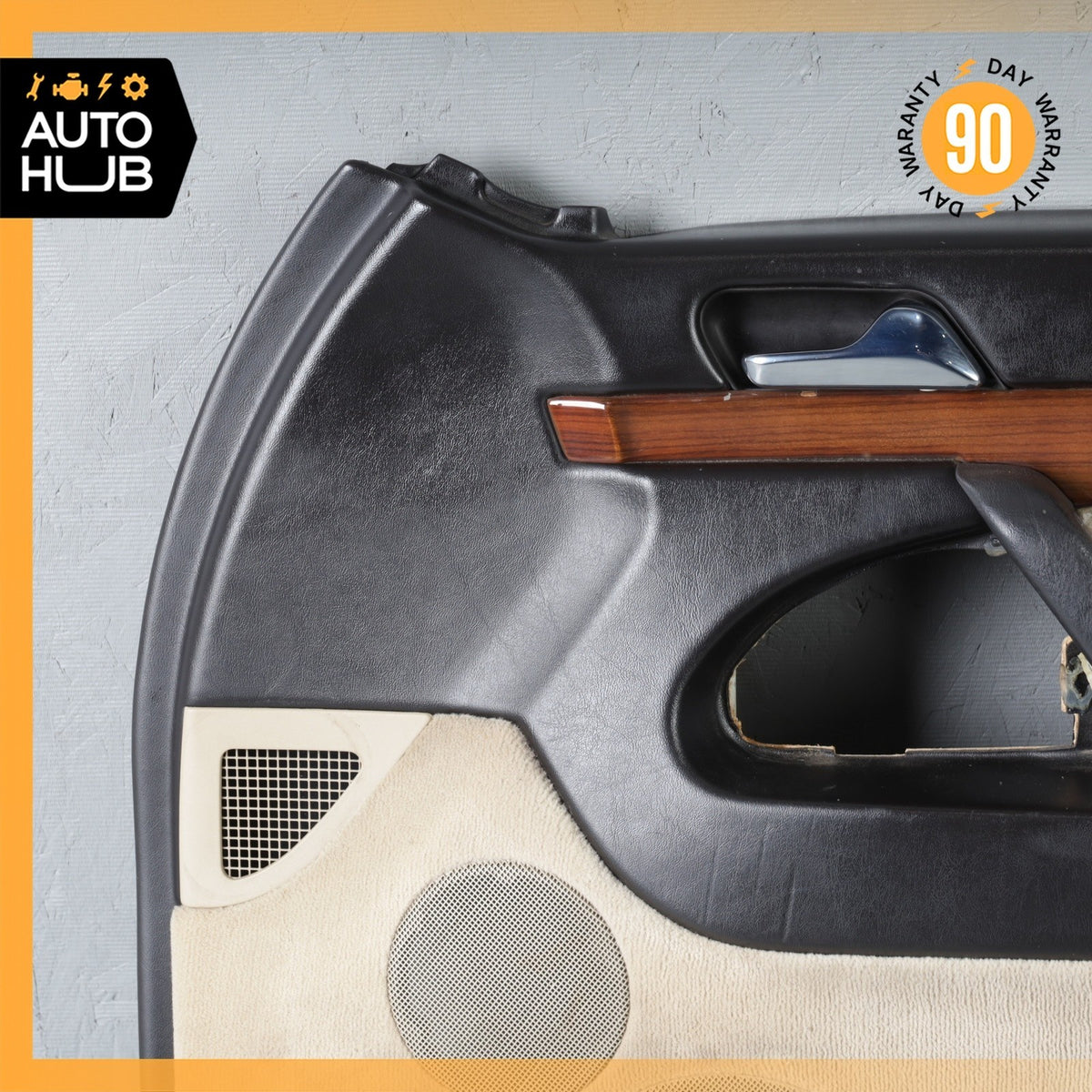 92-94 Mercedes W140 300SE S500 Front Right Side Interior Door Panel OEM - photo 4
