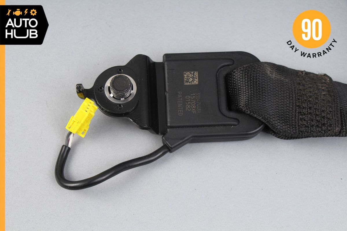 08-14 Mercedes W204 C300 C350 C250 Front Right Passenger Seat Belt Black OEM - photo 4