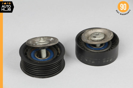 11-18 Mercedes X166 GL450 S550 CL550 Drive Belt Pulley Set of 2 2782020519 OEM - photo 1