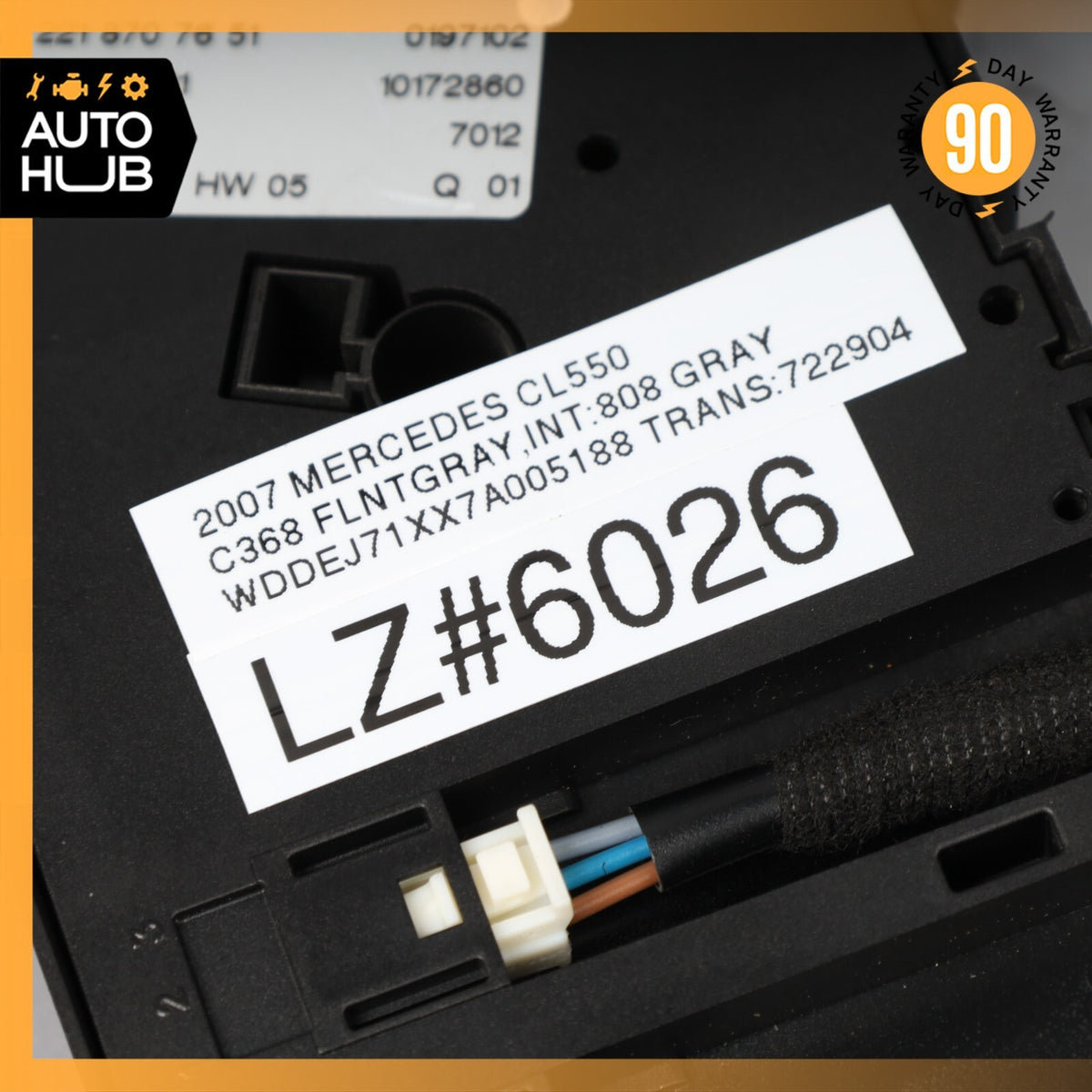 07-14 Mercedes W216 CL550 S550 Front Left Driver Seat Control Memory Switch OEM - photo 14
