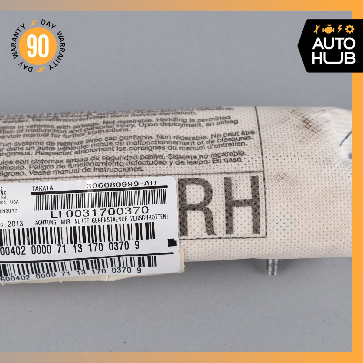 Mercedes W207 E350 E550 C250 Front Right Side Seat Airbag Air Bag OEM - photo 5