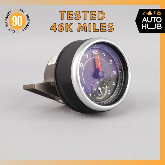 11-24 Porsche Macan 95B S Cayenne Center Dashboard Chrono Clock OEM 46k - photo 1