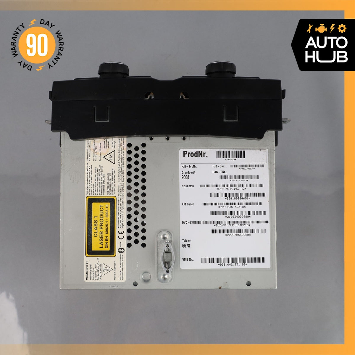 11-16 Porsche Cayenne 958 Command Head Unit Navigation Radio 95864297100 OEM - photo 20