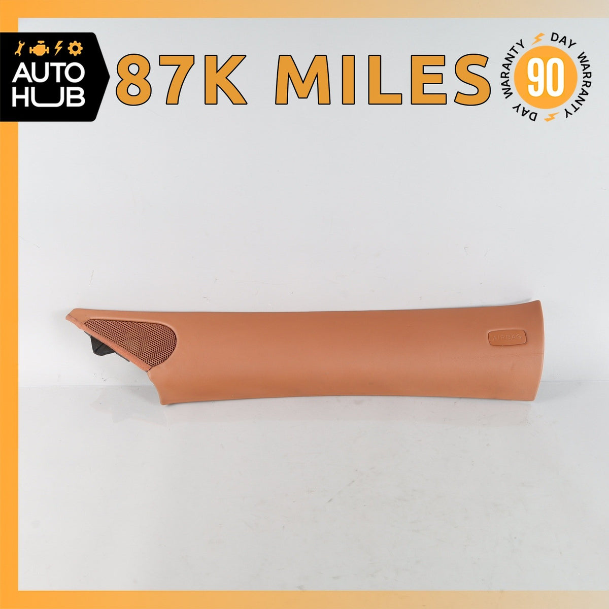03-10 Bentley Continental GT Front Right Interior Trim Panel A Pillar OEM 87k - photo 1