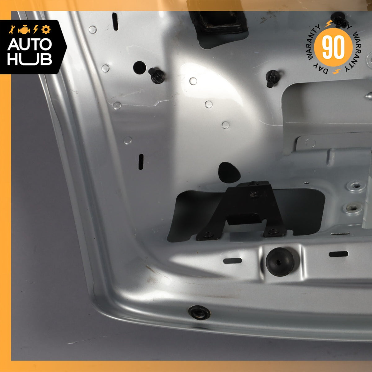 03-10 Bentley Continental GT Coupe Trunk Lid Panel Assembly Silver OEM - photo 23