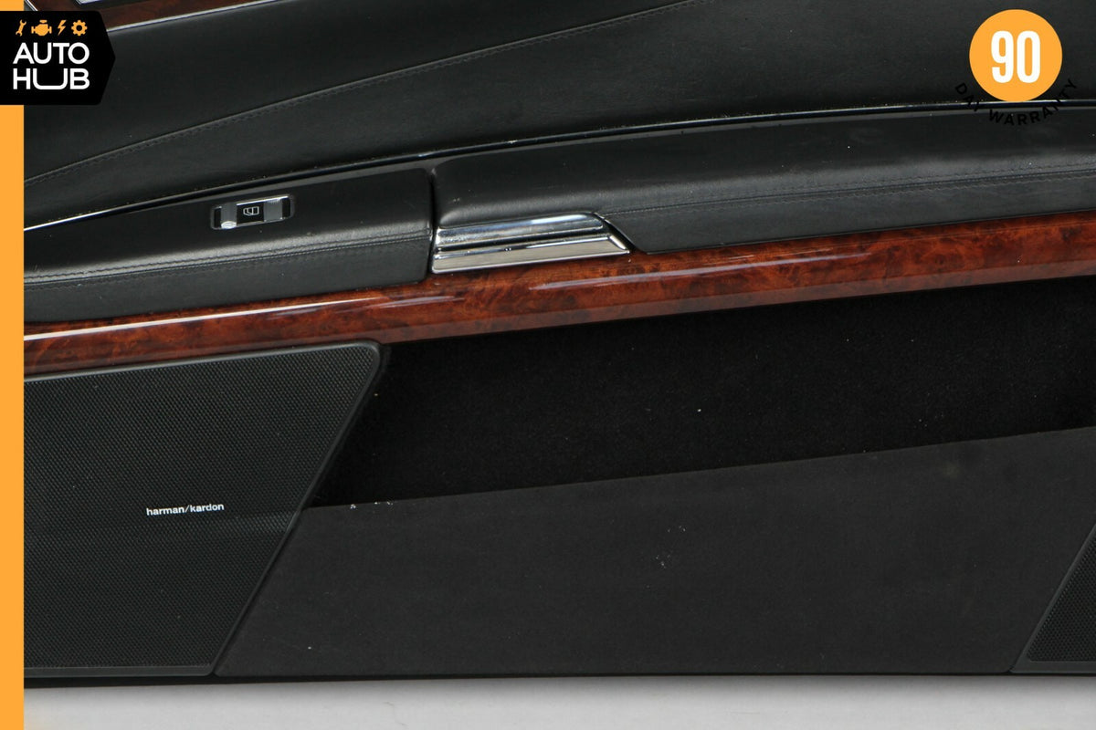 07-10 Mercedes W216 CL600 Front Right Passenger Side Door Panel Black OEM - photo 6