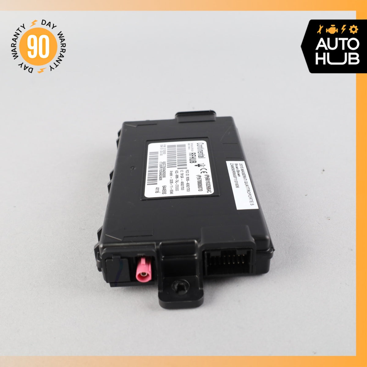 14-17 Maserati Quattroporte M156 S Keyless Entry RF Hub Control Module ECU OEM - photo 4
