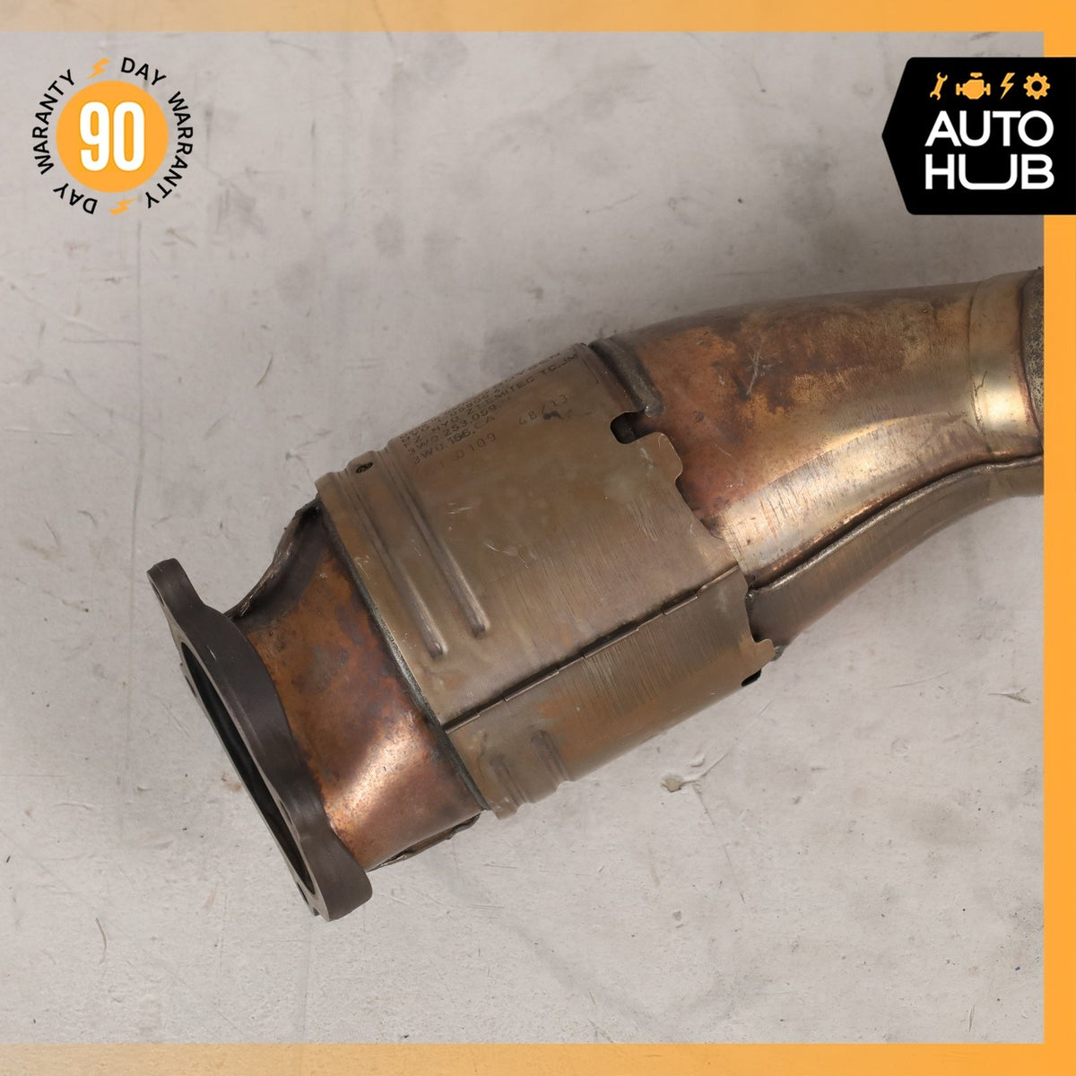 03-13 Bentley Continental GT GTC Exhaust Downpipe Left Driver Side OEM 56k - photo 3