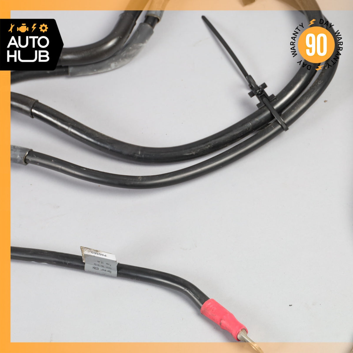 03-10 Bentley Continental GT Coupe Battery Alternator Cable Harness OEM - photo 7