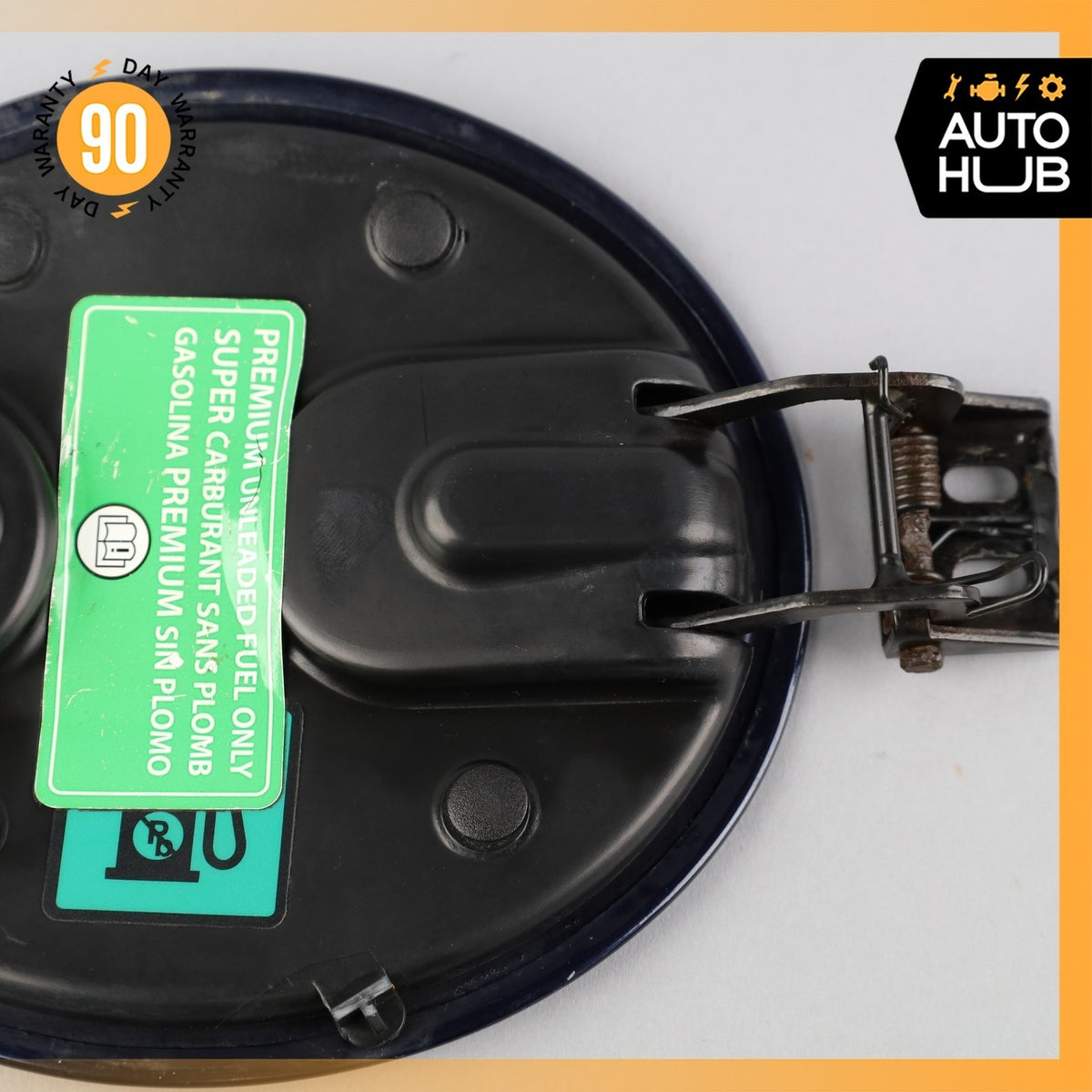 03-13 Maserati Quattroporte M139 Fuel Gas Tank Lid Door Cover Blue OEM - photo 8
