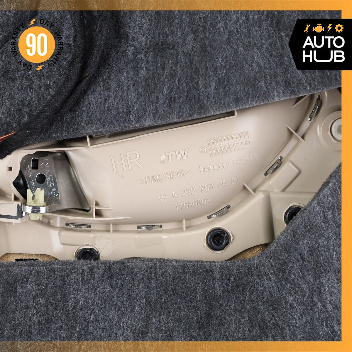 14-20 Mercedes W222 S550 S63 AMG Rear Right Door Panel Exclusive OEM 87k - photo 20