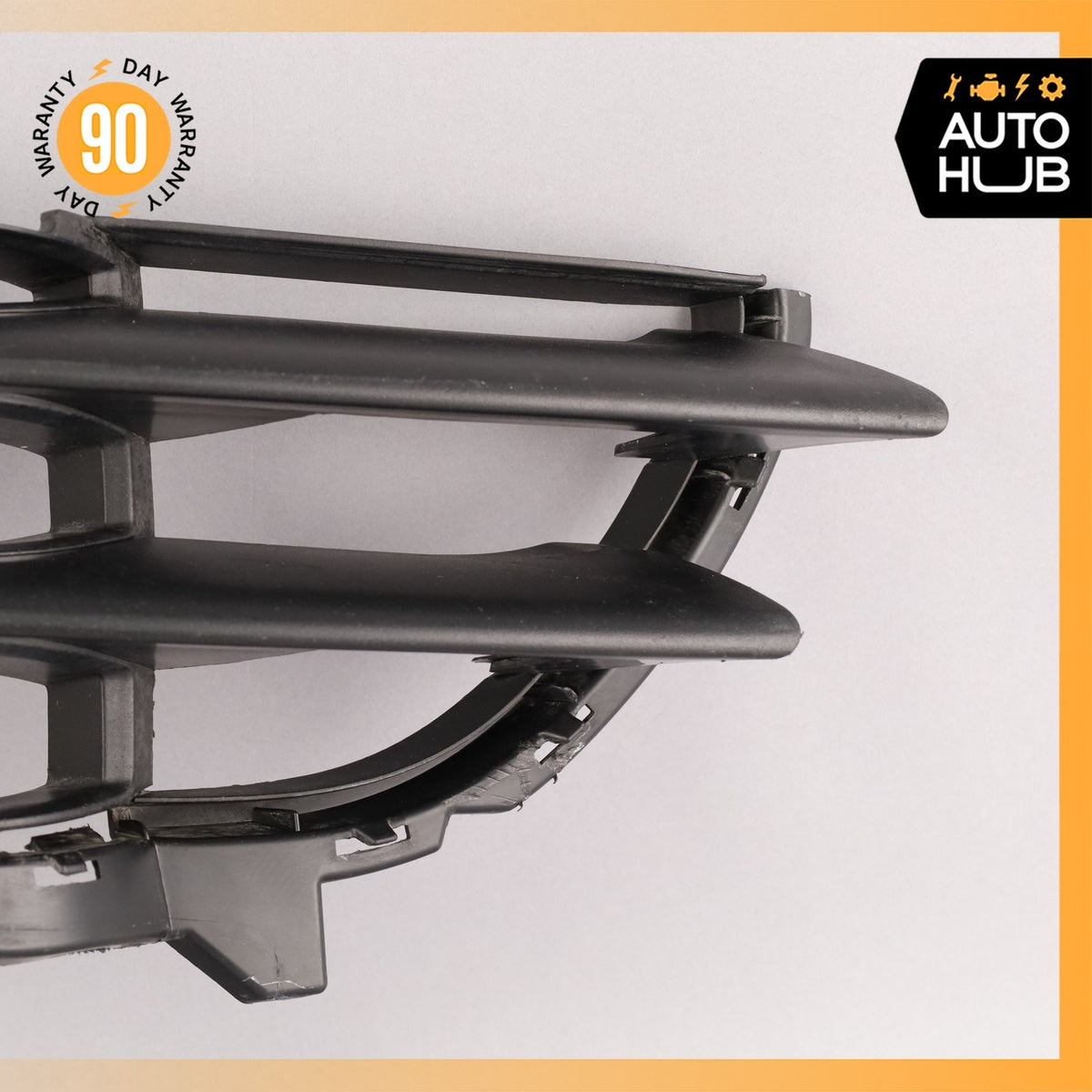 11-14 Porsche Cayenne 958 Front Right Side Bumper Mesh Grille Black OEM - photo 4