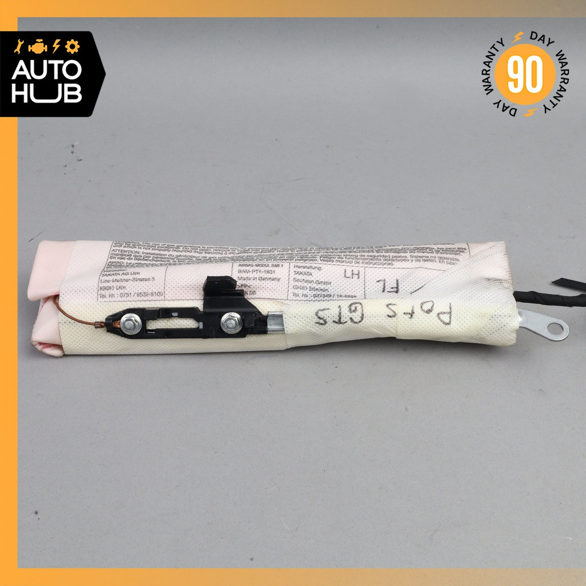 11-18 Porsche Cayenne 958 Front Left Driver Side Seat Airbag 7P0880241A OEM - photo 8
