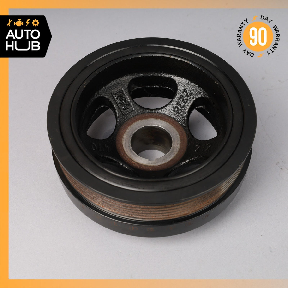 Mercedes W211 E320 BlueTec Diesel Engine Motor Crankshaft Vibration Damper OEM - photo 8
