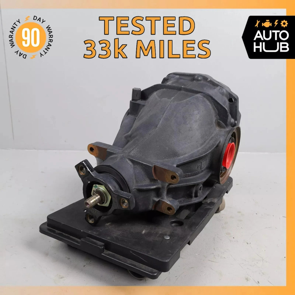 2003 Mercedes R230 SL500 Rear Differential Diff Axle Carrier Ratio 2.82 OEM 33k - photo 1