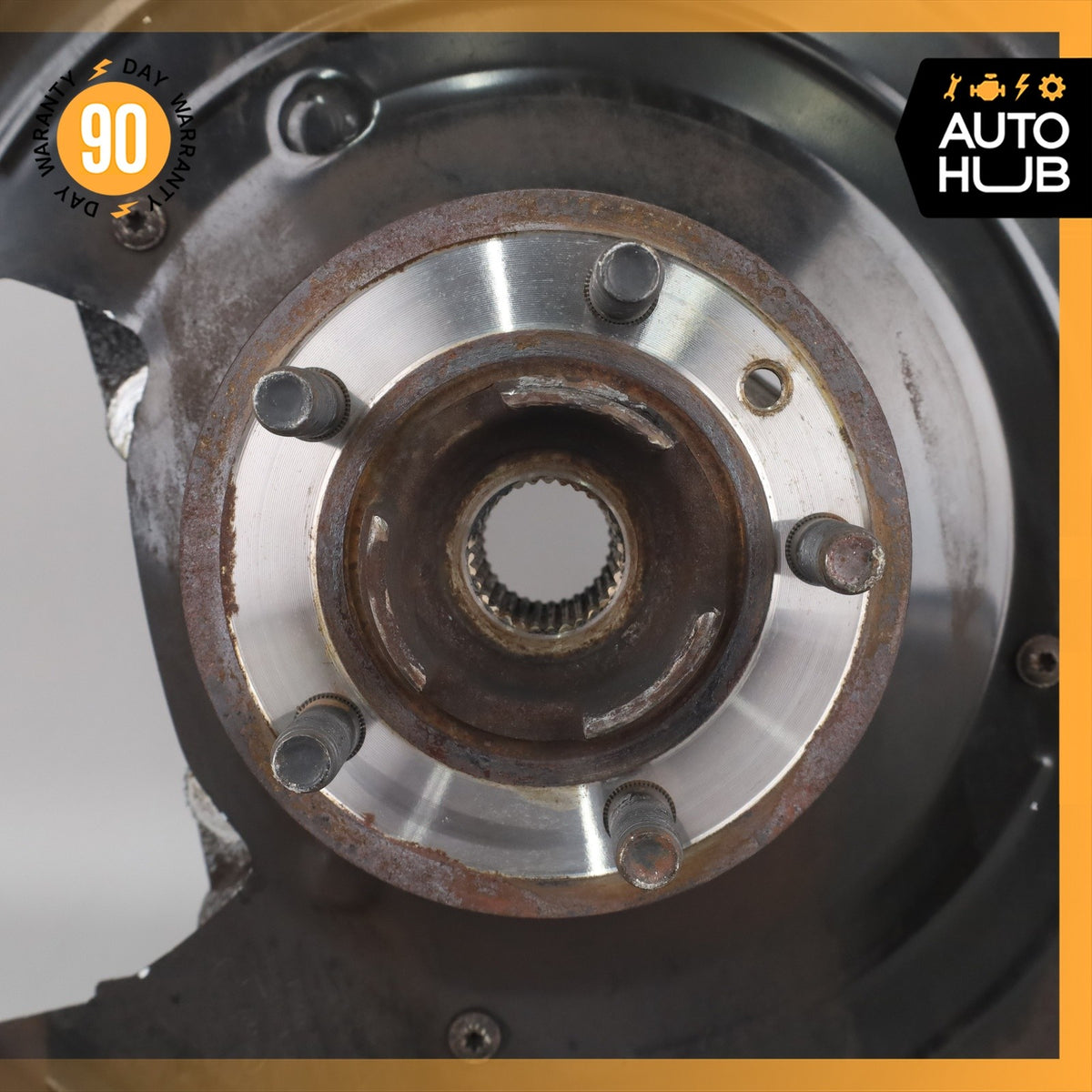 14-17 LR Range Rover Sport L494 Rear Right Passenger Spindle Knuckle Hub OEM - photo 7