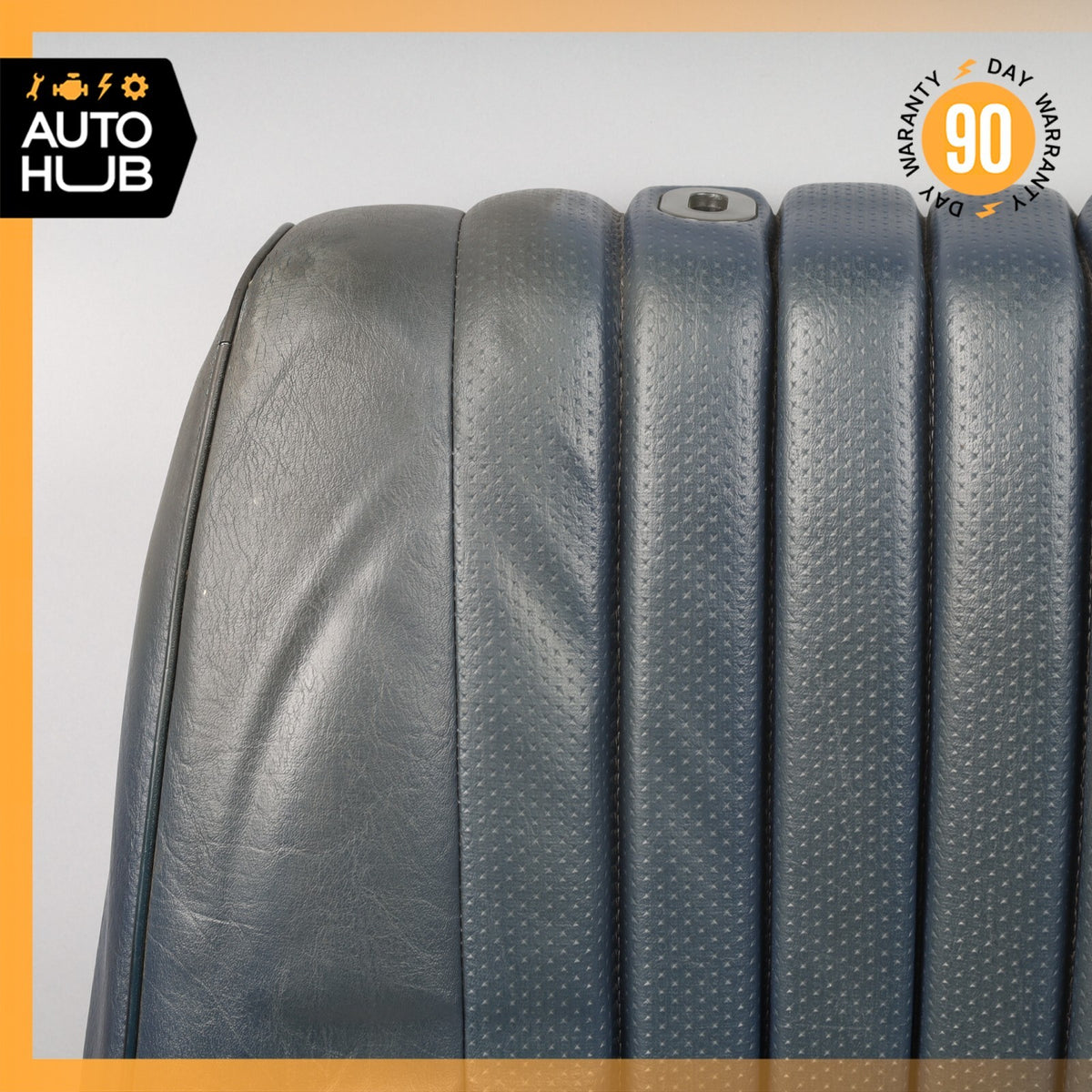 80-89 Mercedes R107 380SL 560SL Top Upper Seat Cushion Right Side Blue OEM - photo 2