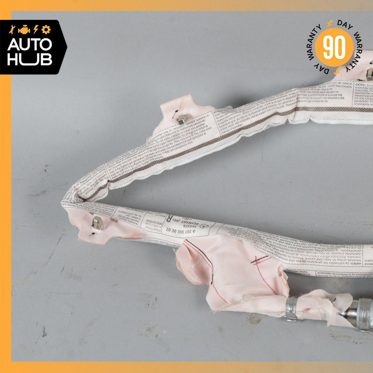 10-17 Mercedes W207 E350 E550 Coupe Roof Curtain Airbag Air Bag Right Side OEM - photo 5