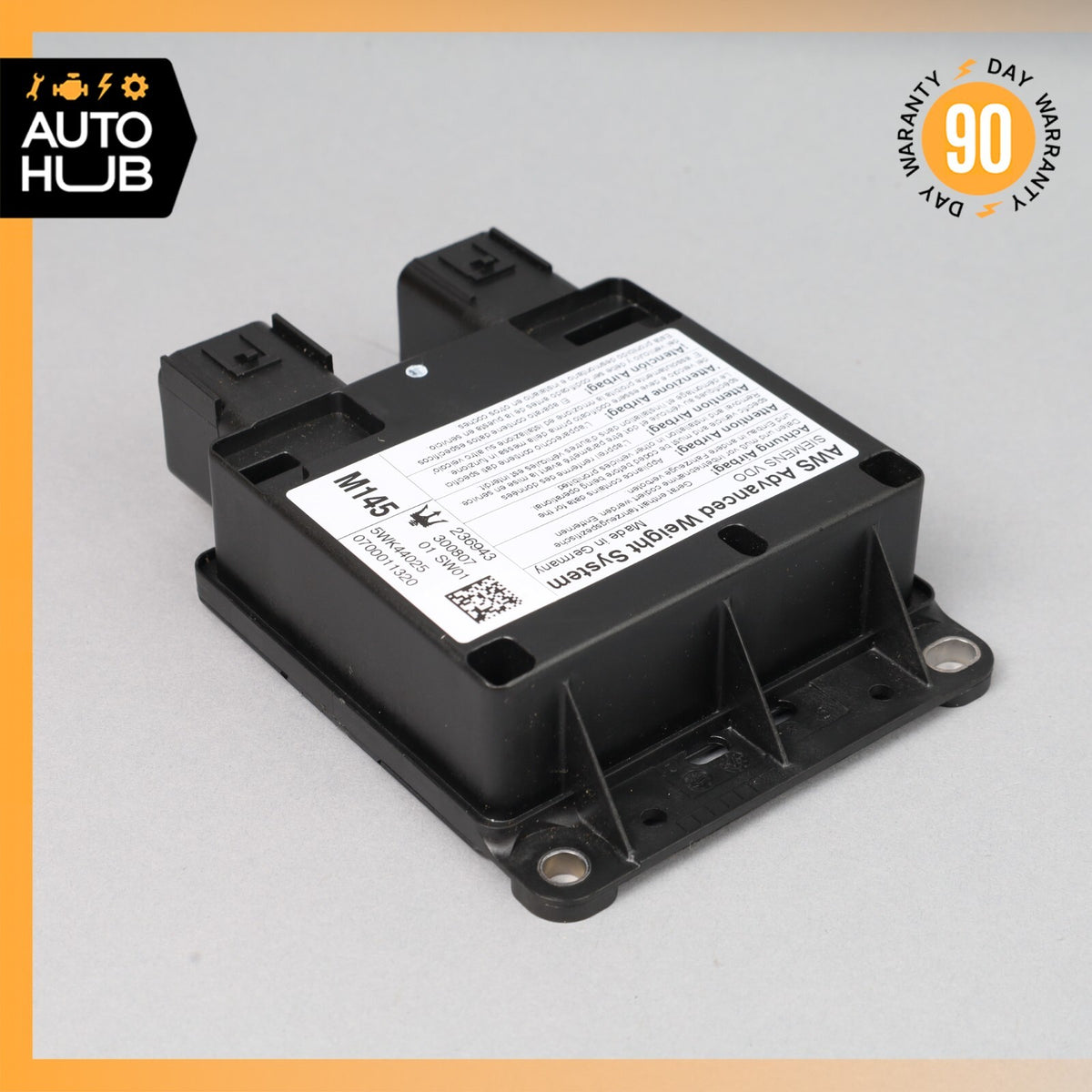08-12 Maserati GranTurismo M145 AWS Advanced Weight System Control Module OEM - photo 5