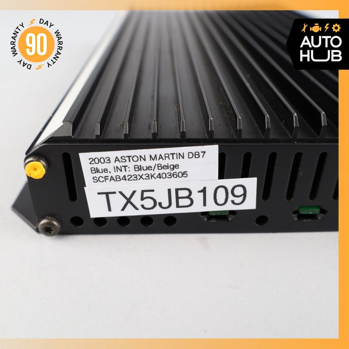 00-04 Aston Martin DB7 Vantage Amplifier Audio Amp 37124129AA OEM 38k - photo 11