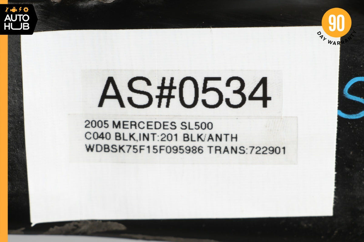 03-12 Mercedes R230 SL500 Rear Right Side Tie Rod Control Arm Set of 5 OEM - photo 12