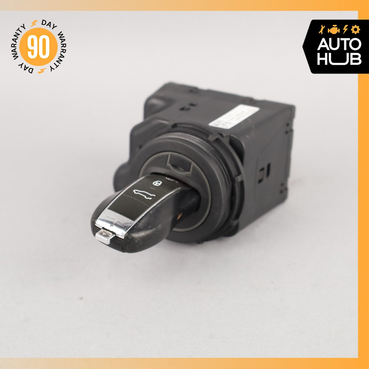 11-18 Porsche Cayenne 958 Start Ignition Switch Module w/ Key 7PP905865E OEM - photo 2