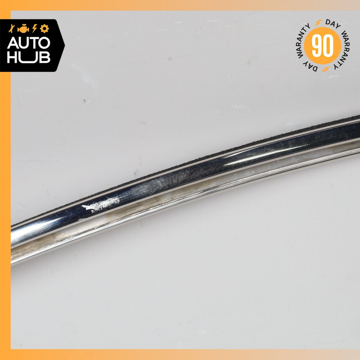 13-15 Aston Martin DB9 Left Driver Side Window Moulding Strip OEM 35k - photo 10