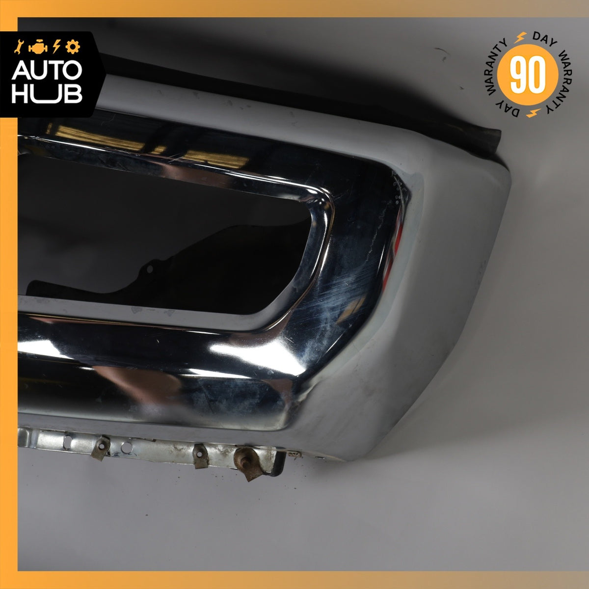 17-19 Ford F250 F350 F550 Front Bumper Cover Assembly Chrome OEM - photo 2