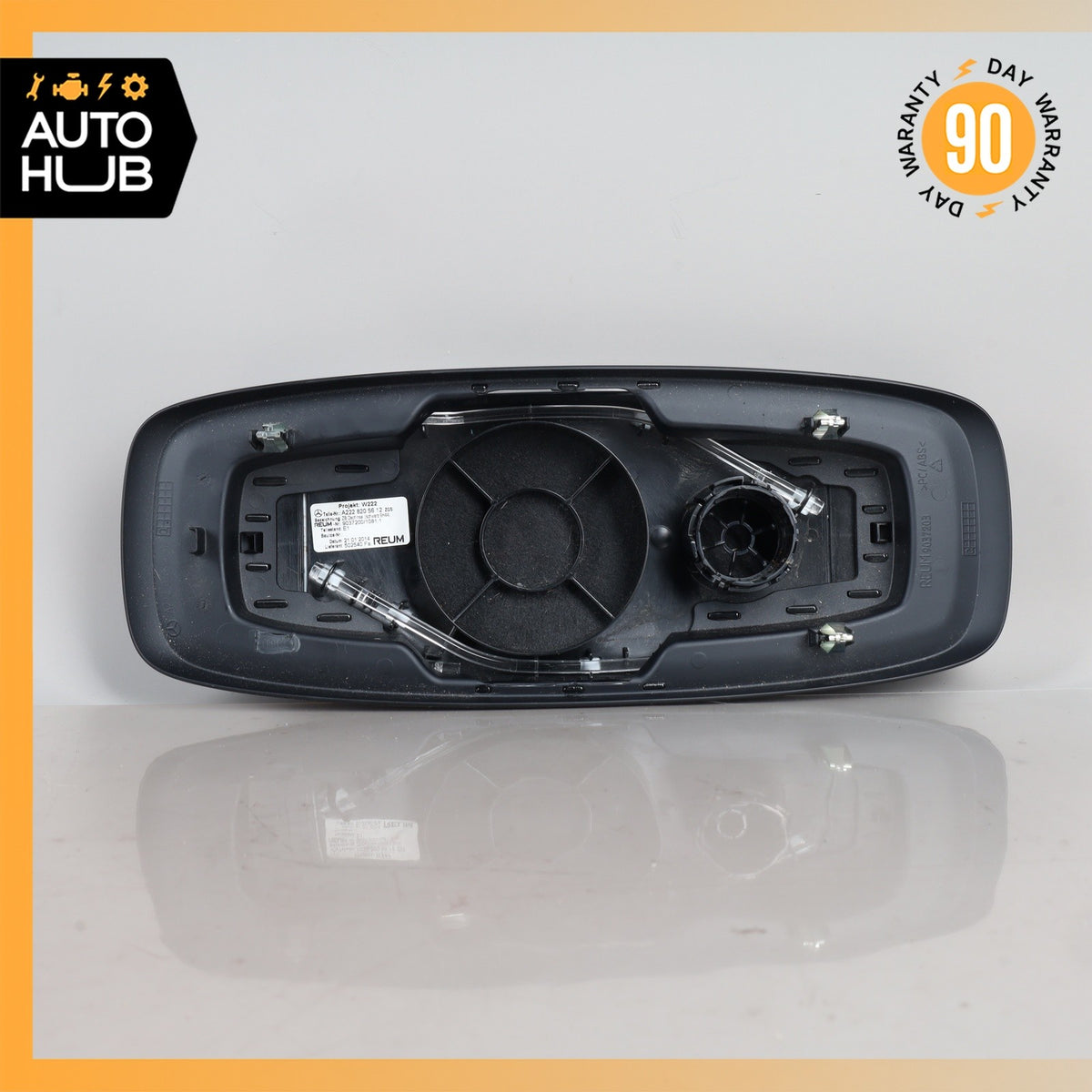 14-17 Mercedes W222 S63 S65 AMG MAYBACH Rear Ceiling Speaker Cover w/LED OEM - photo 7