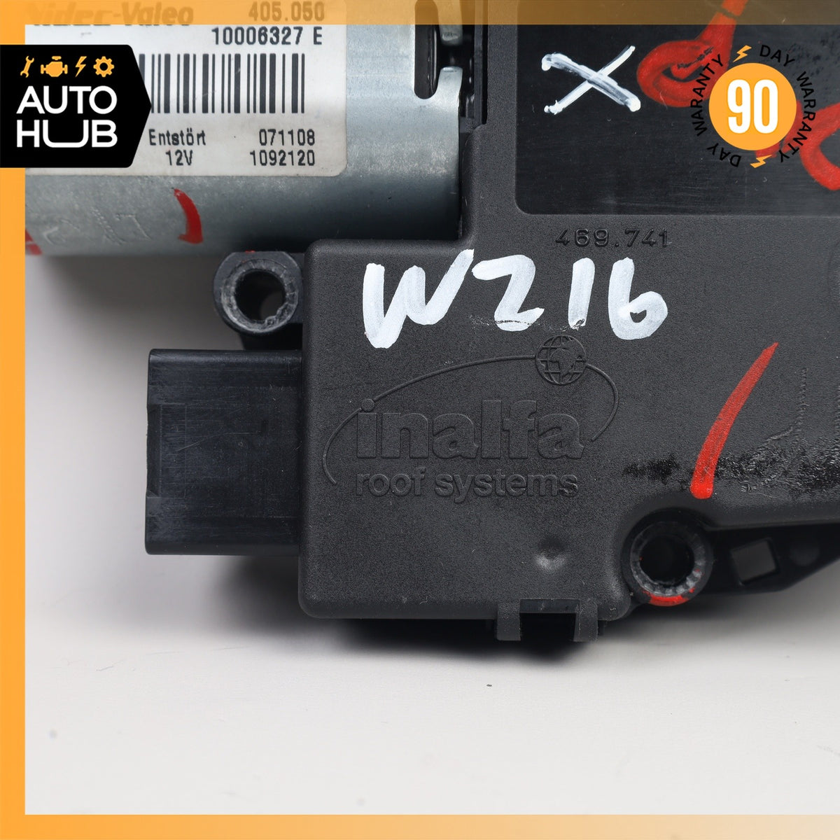 07-14 Mercedes W216 CL550 CL600 CL63 AMG Sunroof Sun Roof Motor 2168200042 OEM - photo 4