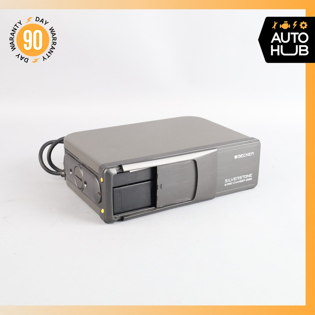 00-04 Aston Martin DB7 Vantage CD Changer 6 Disk Player 37124128AA OEM 38k - photo 2