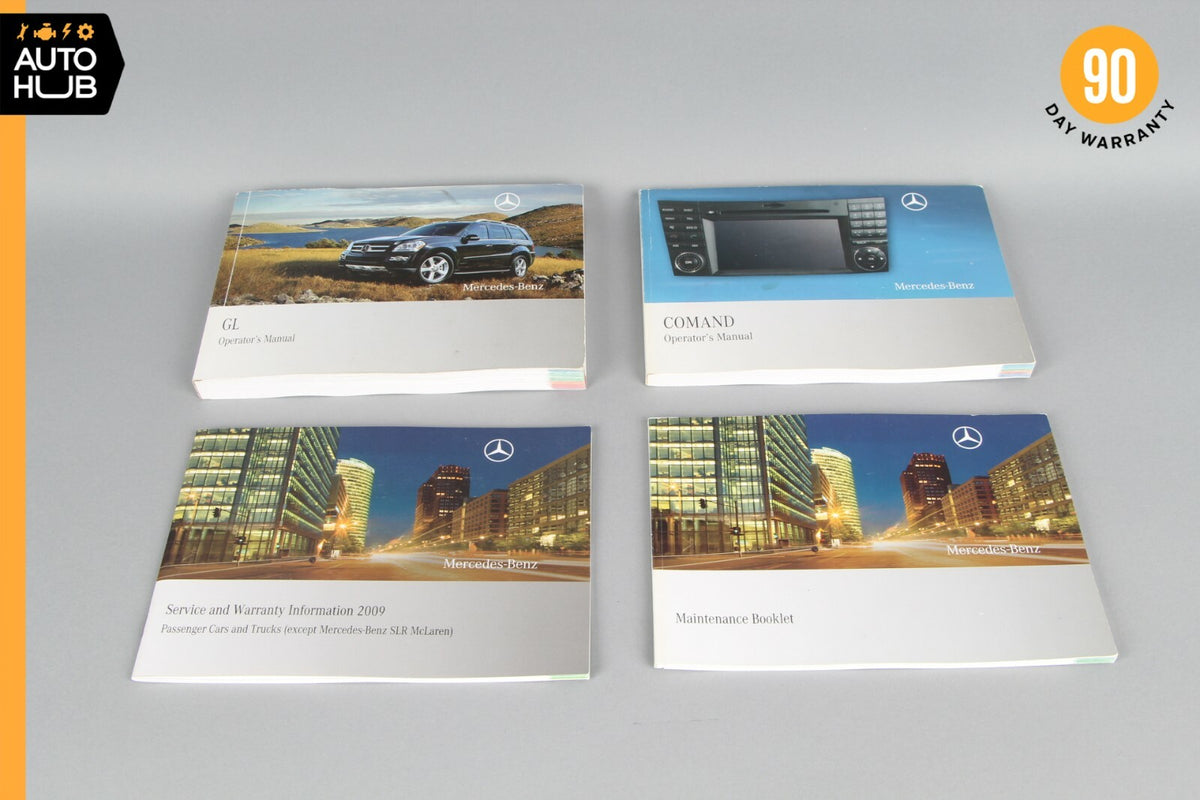 2009 Mercedes-Benz X164 GL350 Owner's Manual Book Set OEM - photo 1
