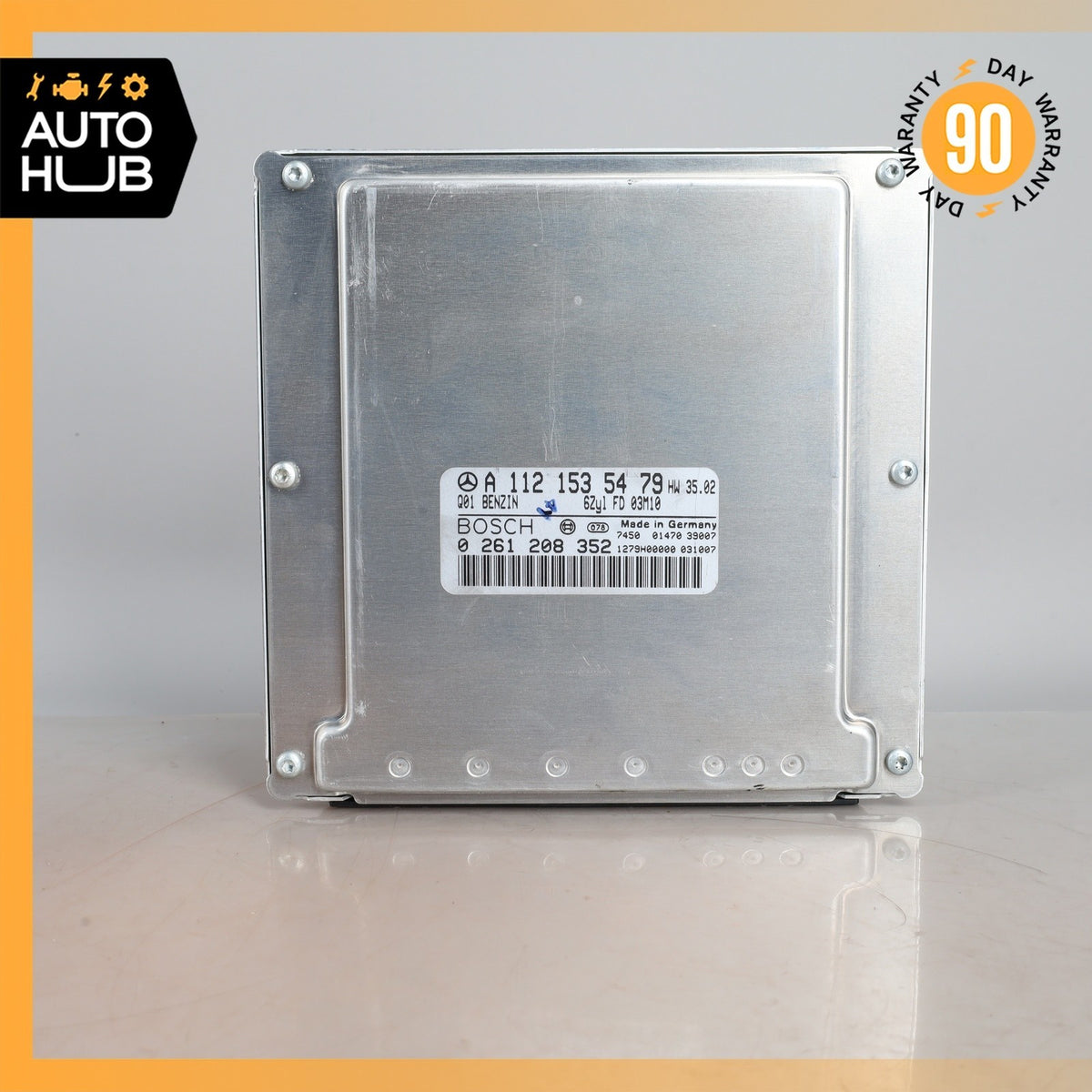 03-05 Mercedes W211 E320 CLK320 ECU Engine Control Module Unit 1121535479 OEM - photo 5