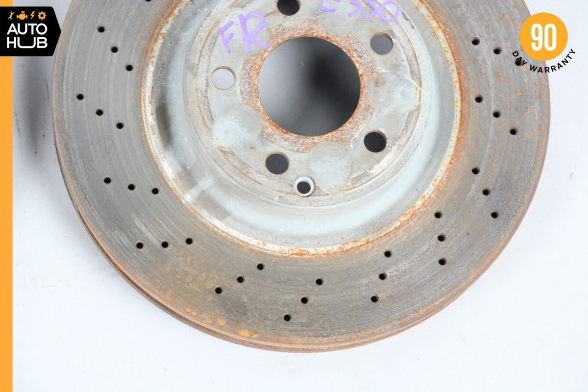 Mercedes W211 E350 SL500 SL550 Front Left & Right Brake Rotors Disc Set of 2 OEM - photo 4