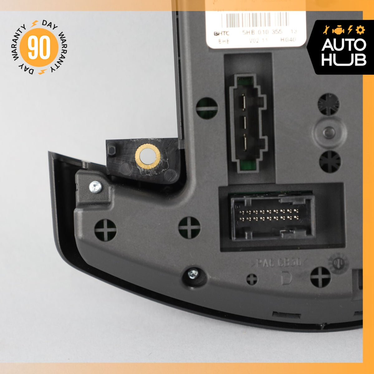 11-14 Porsche Cayenne 958 Turbo Rear Seat Heat Lock Switch Control Panel OEM - photo 9