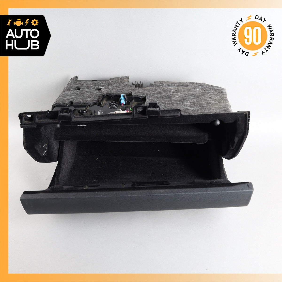 10-16 Mercedes W212 E350 E550 Right Dashboard Glovebox Storage Trim Black OEM - photo 6