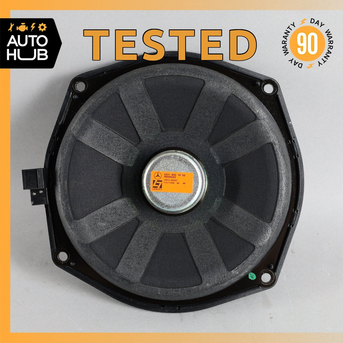13-20 Mercedes R231 SL550 SL450 Front Footwell Subwoofer Speaker Logic7 OEM - photo 1