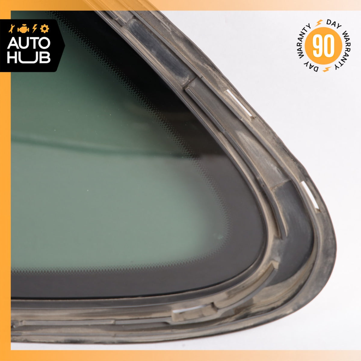 11-18 Porsche Cayenne 958 Hybrid S Rear Left Side Quarter Window Glass OEM - photo 4