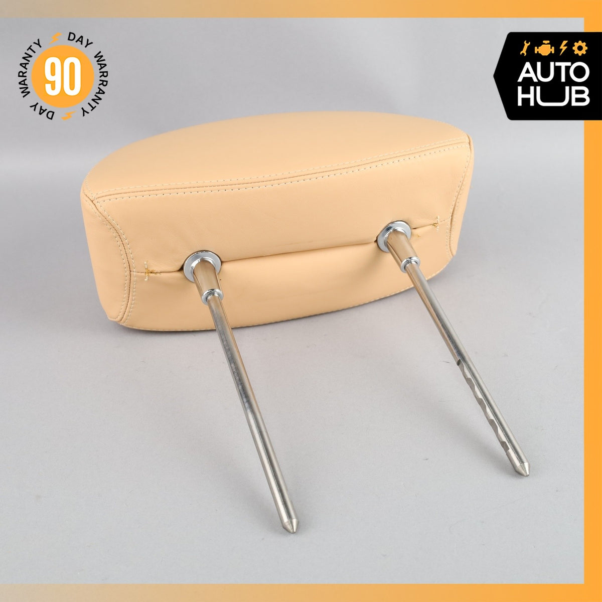 Bentley Arnage Front Left or Right Seat Headrest Head Rest Beige OEM 30k - photo 8