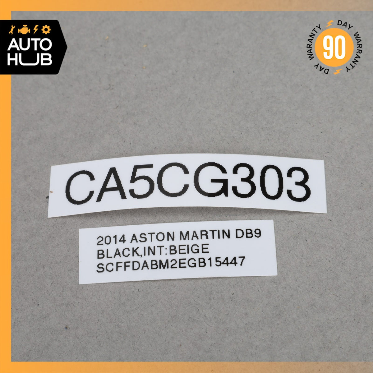 13-16 Aston Martin DB9 Right Side Door Lock Latch Actuator w/ Lock OEM 22k - photo 20