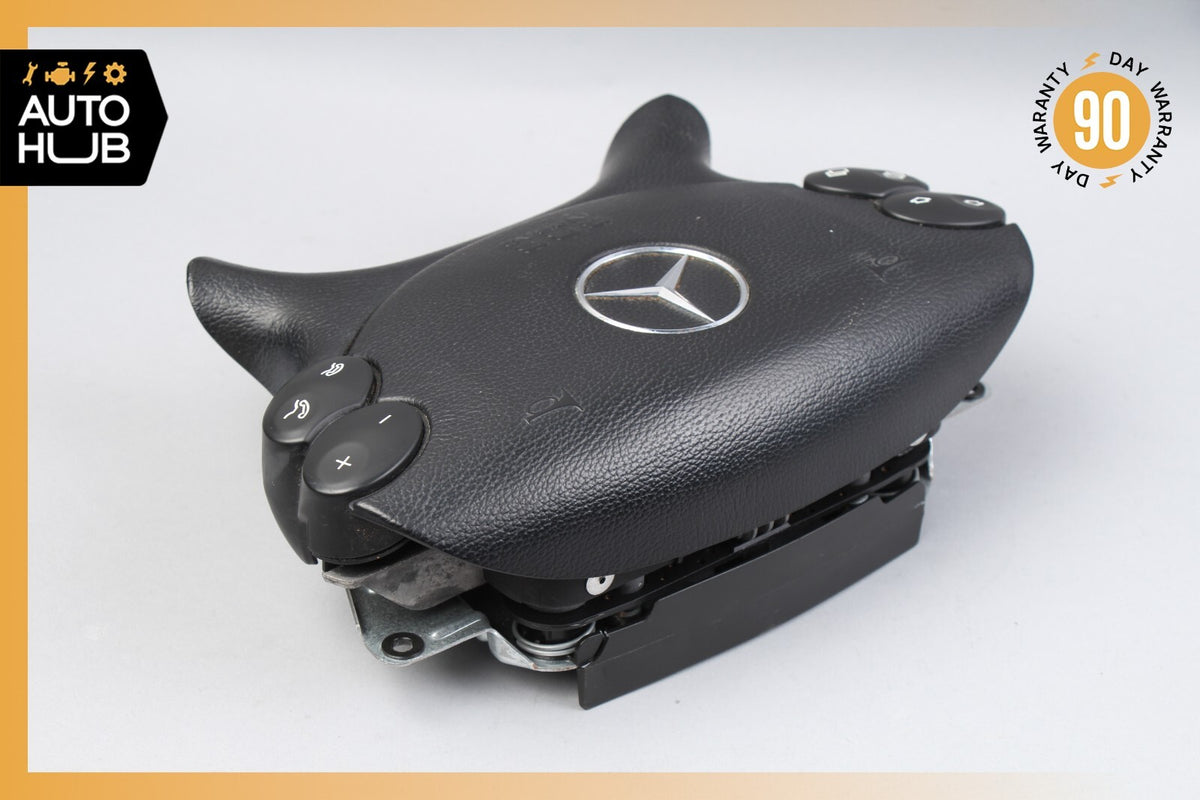 Mercedes R230 SL500 SL55 AMG CLK500 E350 Steering Wheel Airbag Air Bag Black OEM - photo 8