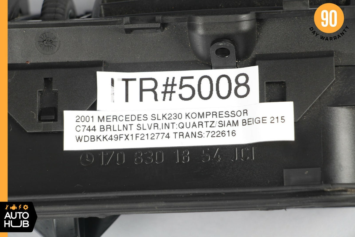 97-04 Mercedes R170 SLK230 SLK320 Center Dash AC A/C Air Condition Vent OEM - photo 7