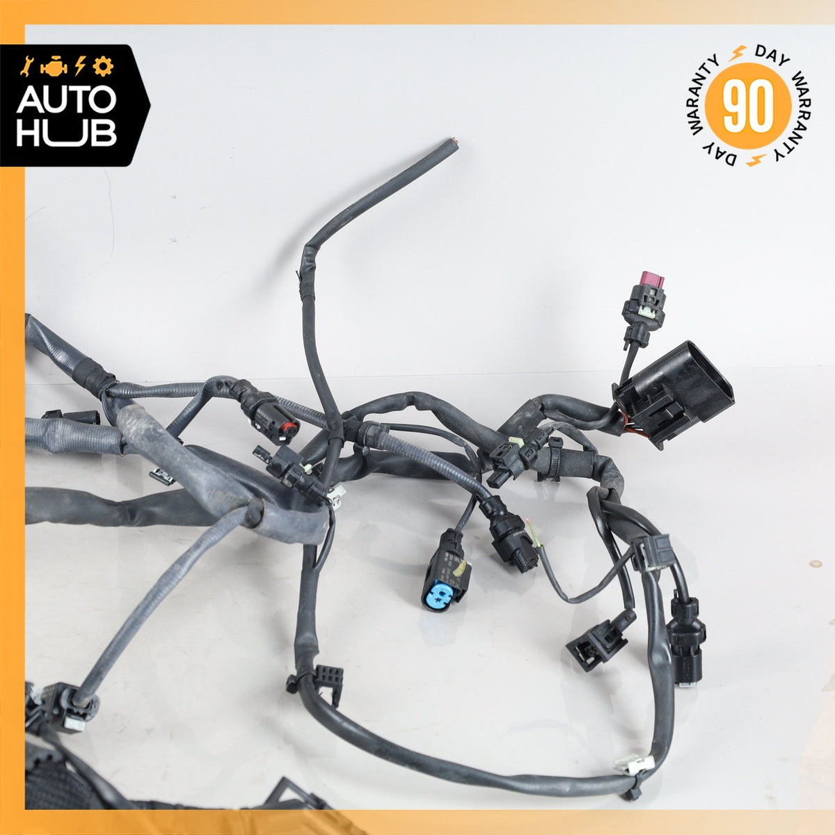 17-19 Mercedes W205 C300 E300 2.0L M274 Engine Motor Wire Wiring Harness OEM 70k - photo 16
