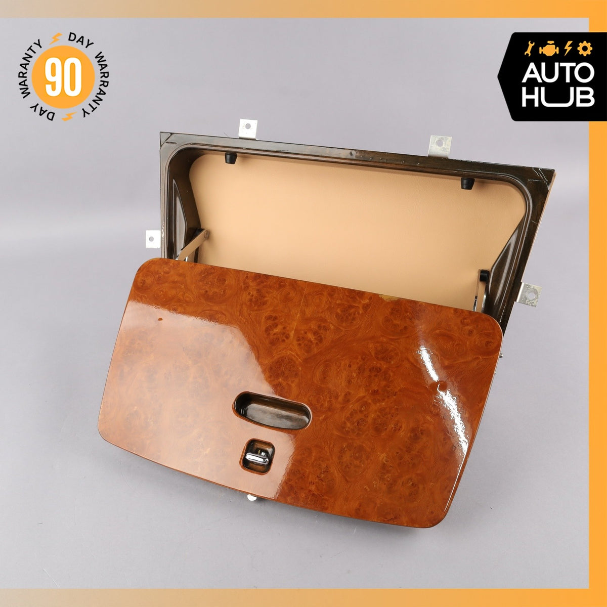 00-04 Bentley Arnage Front Left or Right Seat Back Upper Folding Table OEM 30k - photo 3