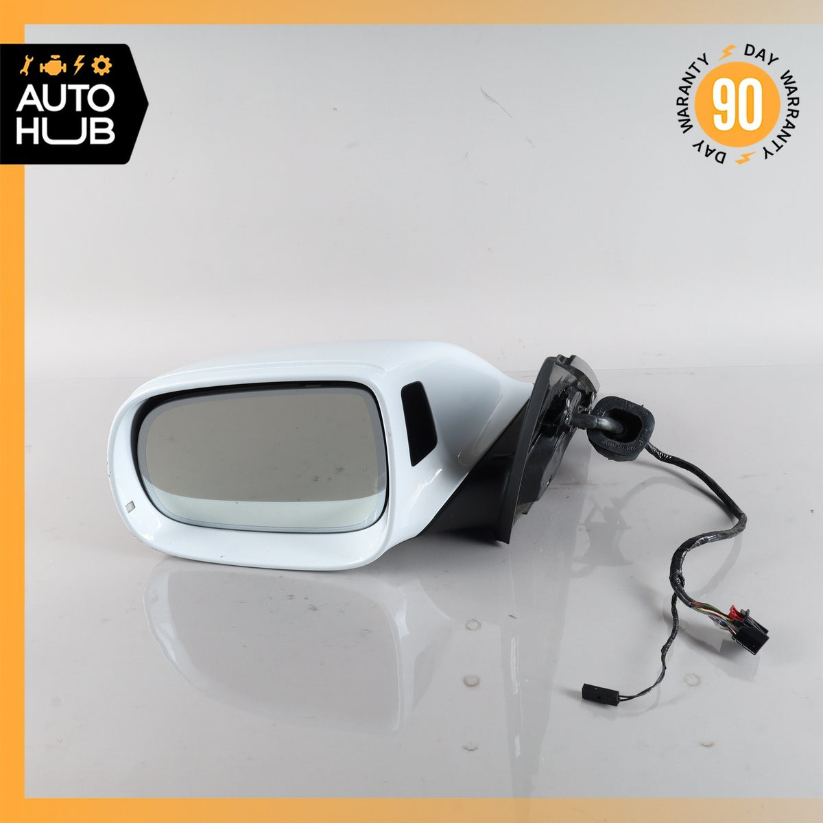 09-14 Audi 8R Q5 SQ5 Front Left Side Rear View Mirror w/ Blind Spot OEM - photo 2