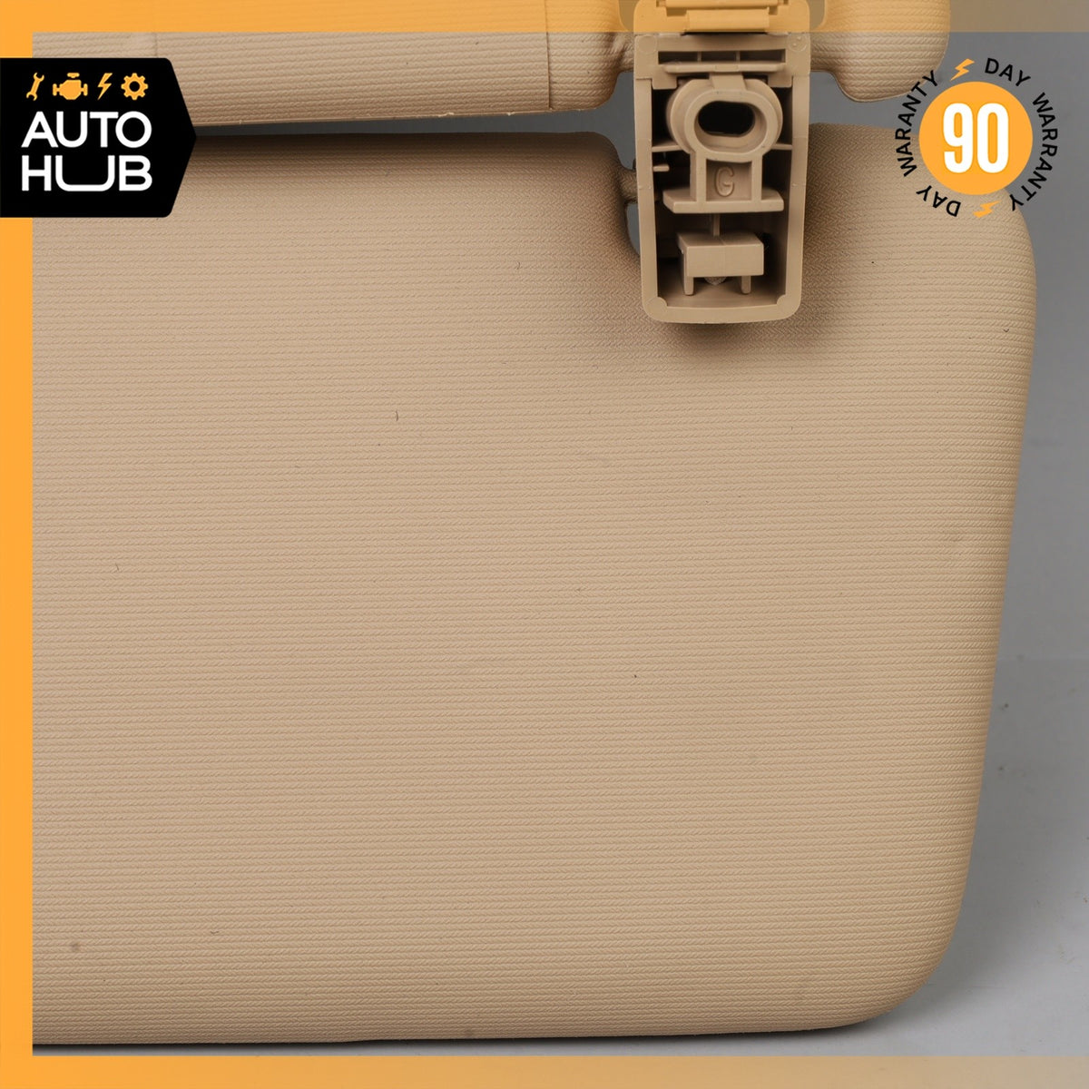 11-14 Porsche Cayenne 958 Sun Visor Sunvisor Front Left Driver Side Beige OEM - photo 14